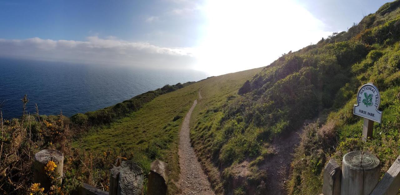 Villa Pentire, On The Coastal Path Polruan Exterior foto