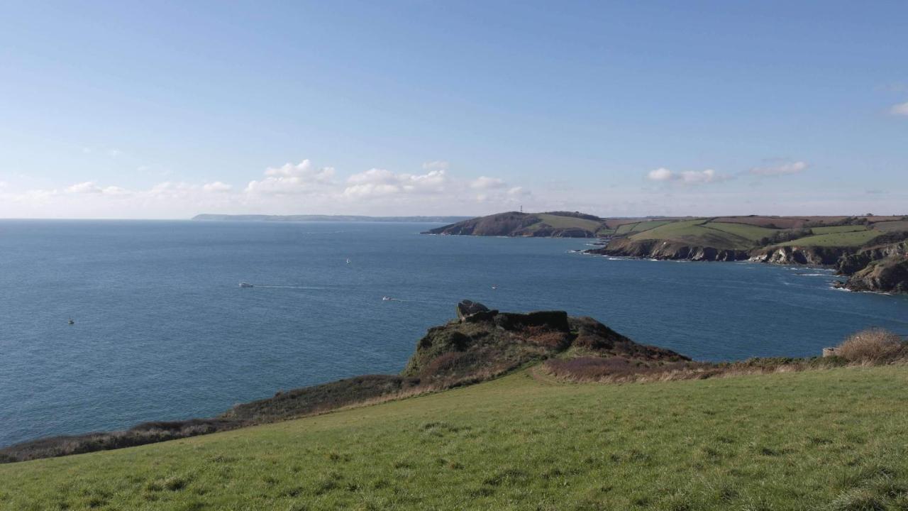 Villa Pentire, On The Coastal Path Polruan Exterior foto
